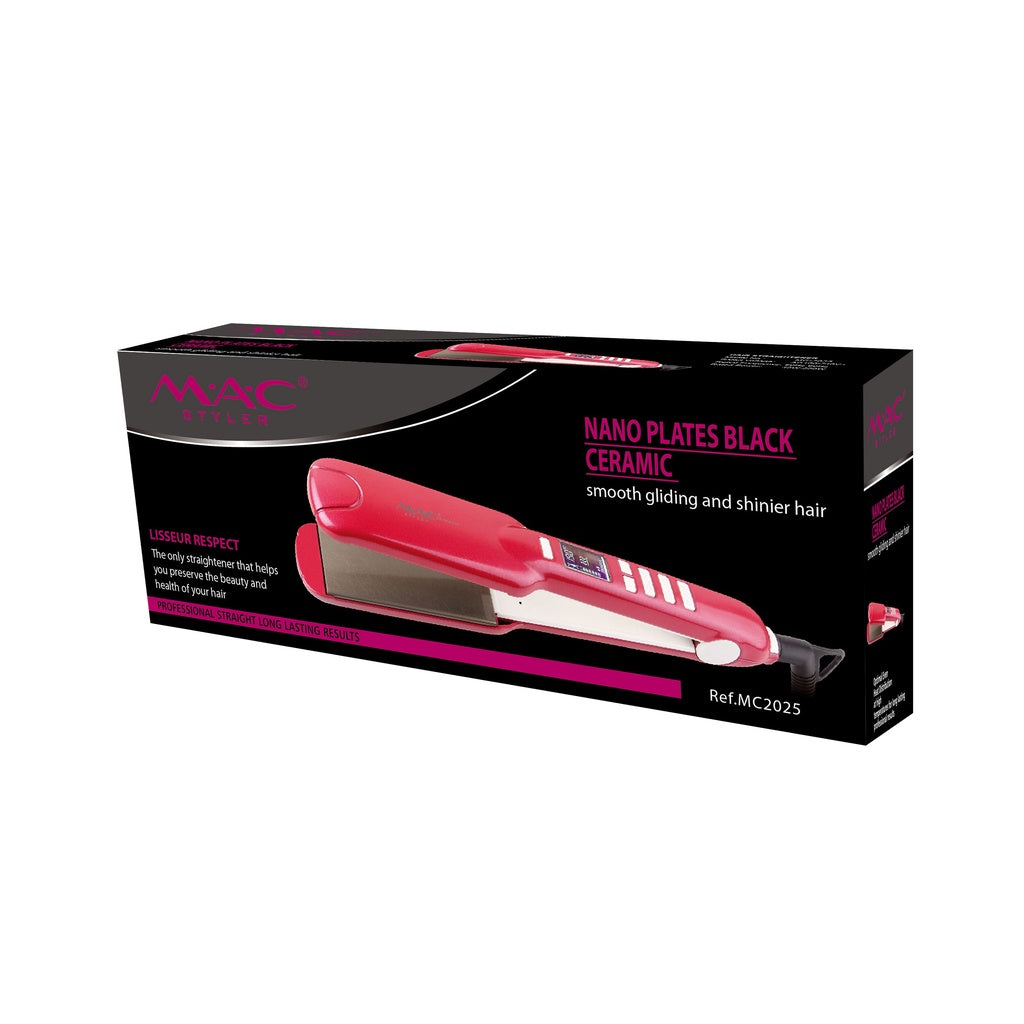 MAC Styler Professional Hair Iron hair straightener mac hair iron ceramic hair iron MC2025