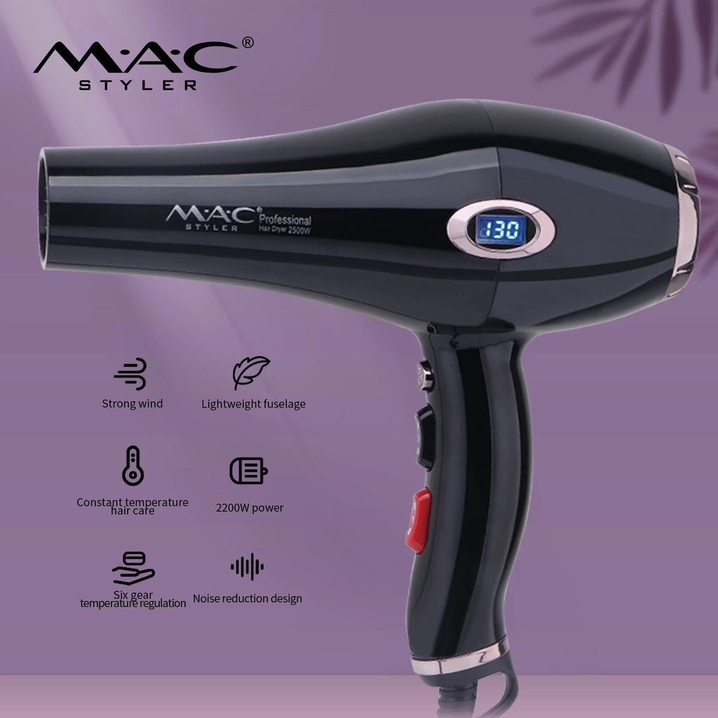 MAC Styler Professional Salon Hair dryer Mac Blower MC6685A 2500w