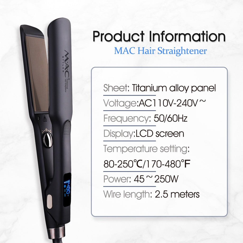 MAC Styler Professional Hair Iron hair straightener mac hair iron MC5573