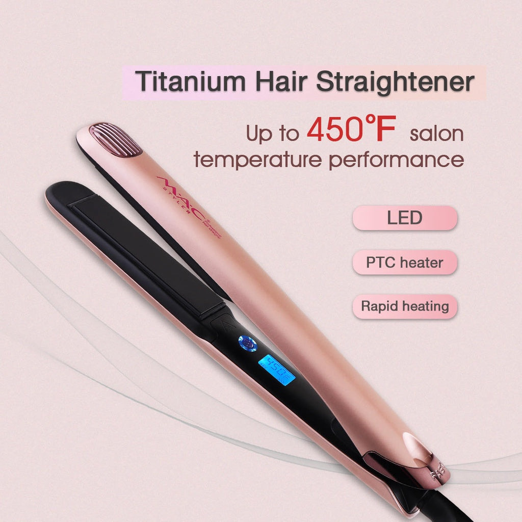 MAC Styler Professional Hair Iron hair straightener mac hair iron MC3076A