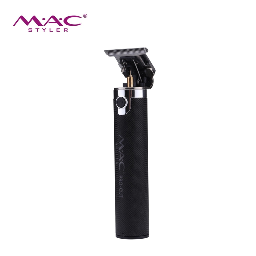 Mac Styler MC-5802 Wireless Metal Hair Clipper Cordless Golden Color Hair Clipper