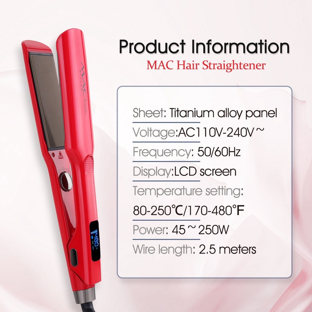 MAC Styler Professional Hair Iron hair straightener mac hair iron MC5574