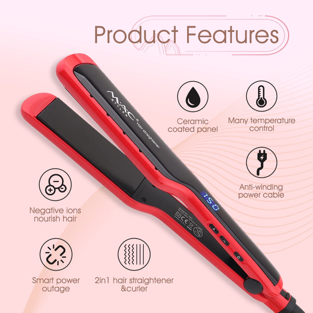 MAC Styler Professional Hair Iron hair straightener MC3062