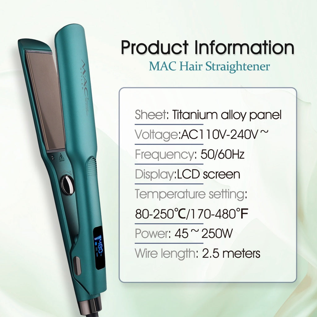 MAC Styler Professional Hair Iron hair straightener mac hair iron MC5575