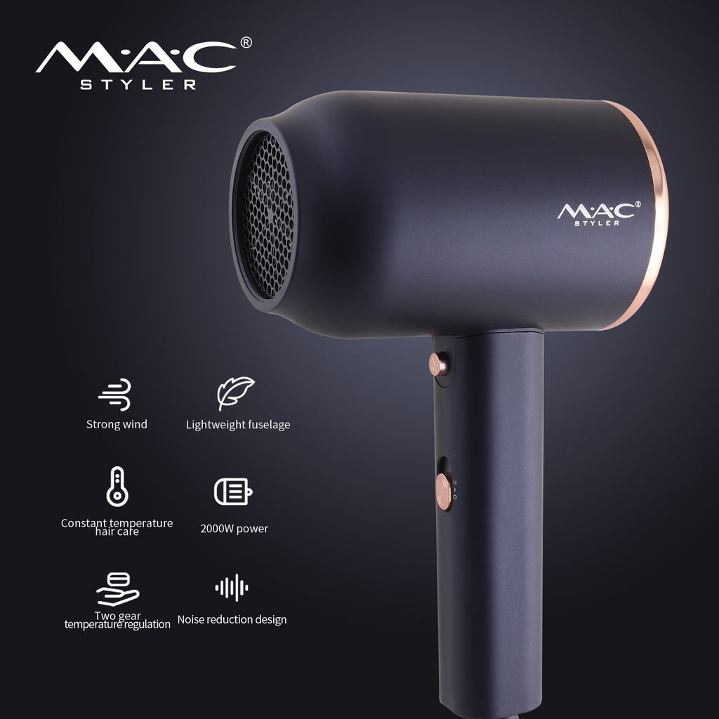 MAC Styler Professional Salon Hair dryer Mac Blower MC6607 2200w