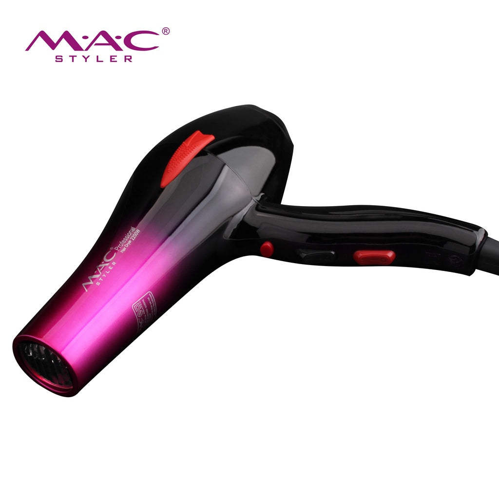 MAC Styler Professional Salon Hair dryer Mac Blower MC 6616A 2200w