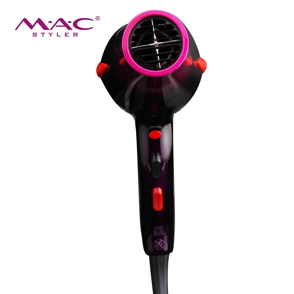 MAC Styler Professional Salon Hair dryer Mac Blower MC 6616A 2200w