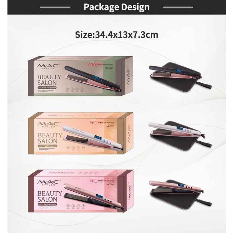 MAC Styler Professional Hair Iron hair straightener mac hair iron MC5532