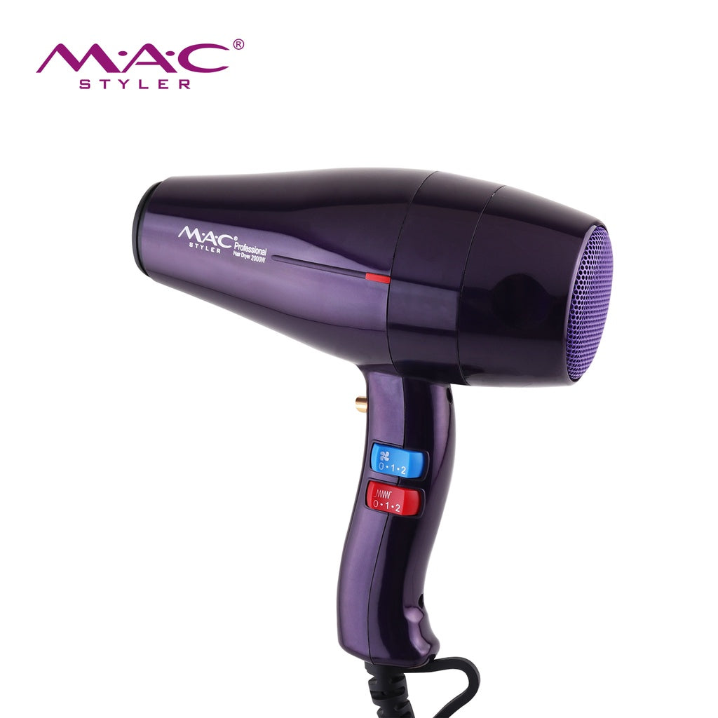 MAC Styler Professional Salon Hair dryer Mac Blower MC 808A 2200w