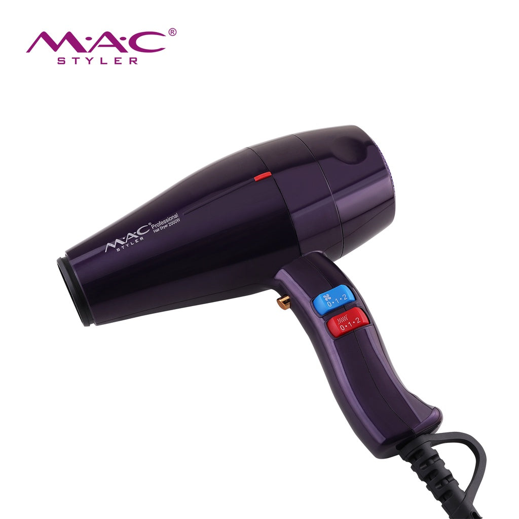 MAC Styler Professional Salon Hair dryer Mac Blower MC 808A 2200w