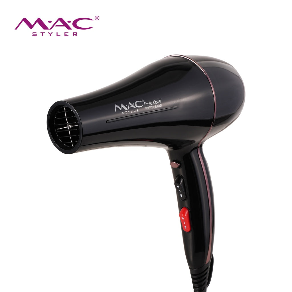 MAC Styler Professional Salon Hair dryer Mac Blower MC 6687A 2200w