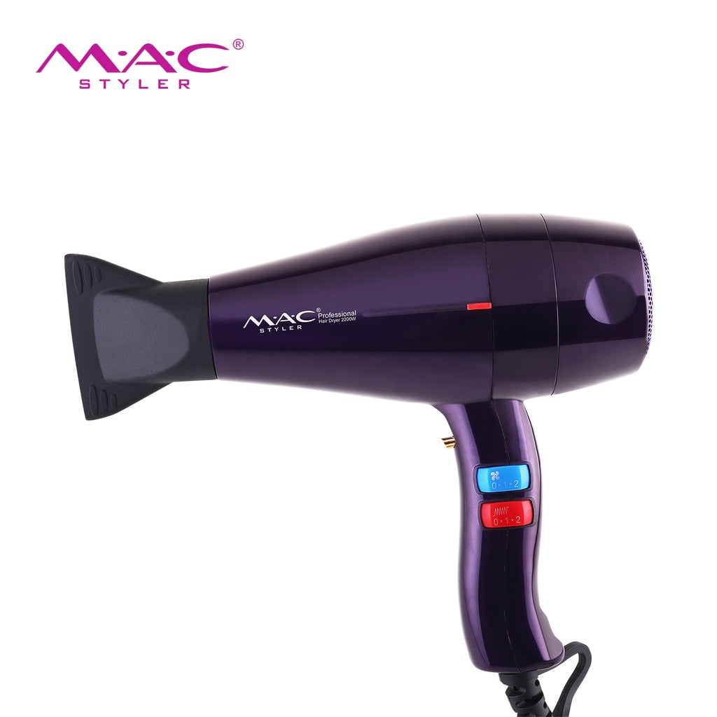 MAC Styler Professional Salon Hair dryer Mac Blower MC 808A 2200w