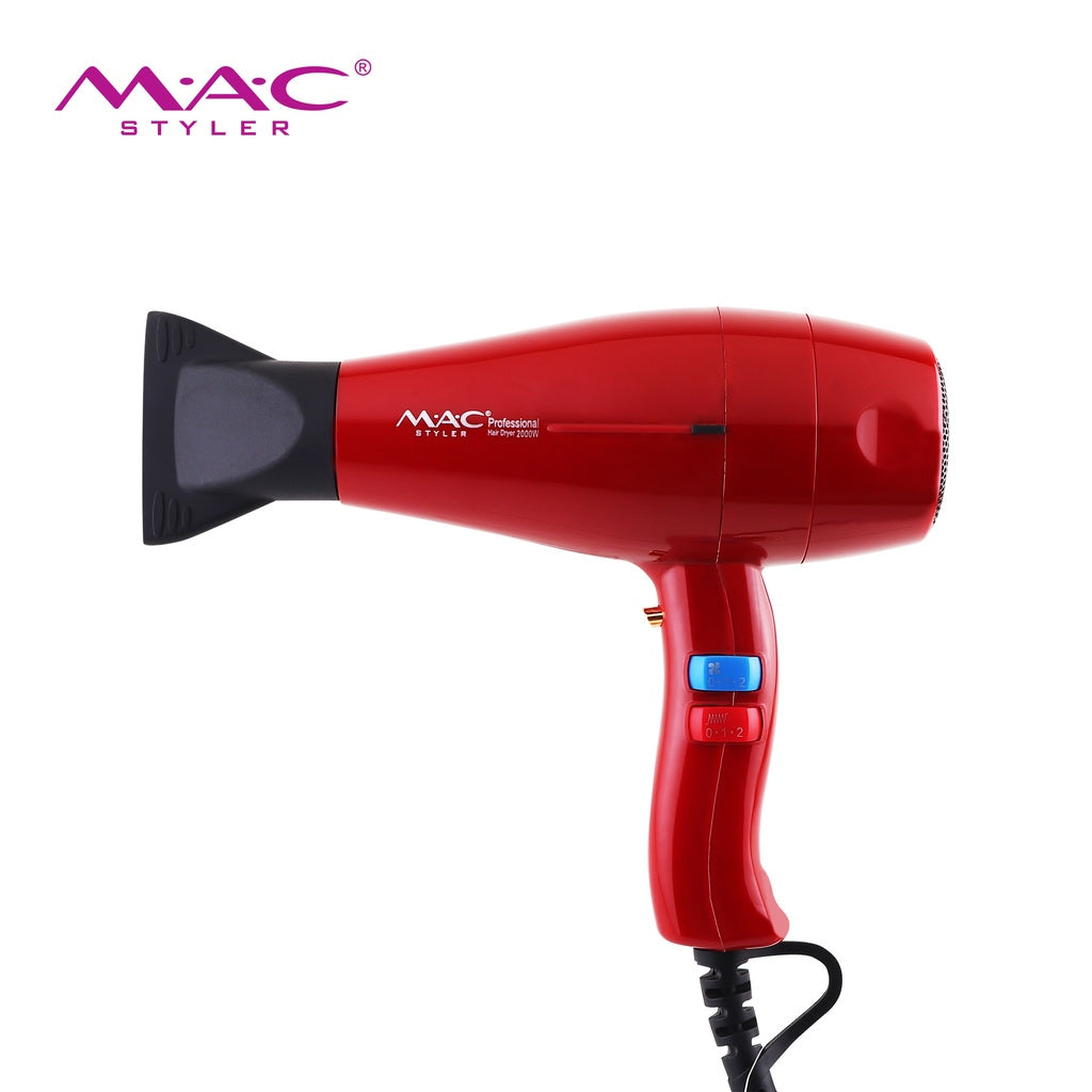 MAC Styler Professional Salon Hair dryer Mac Blower MC 808 2200w