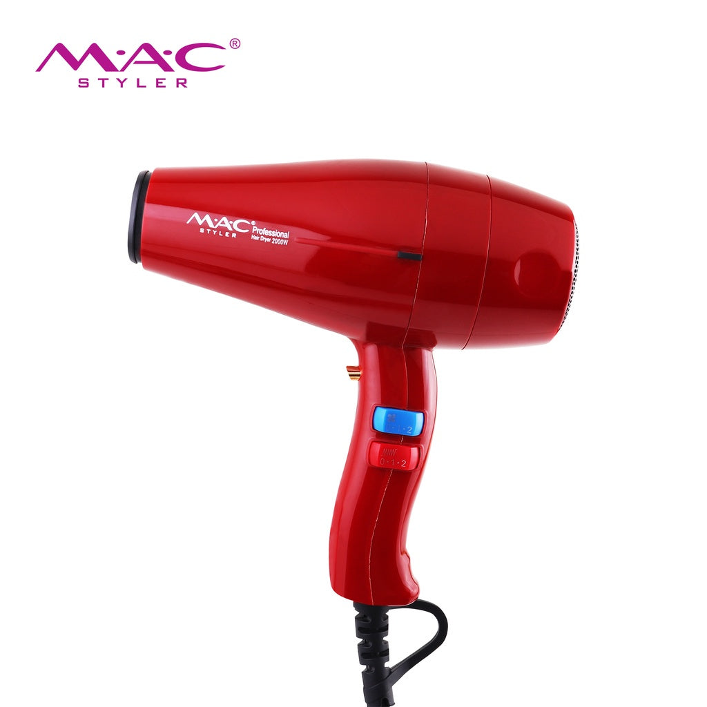 MAC Styler Professional Salon Hair dryer Mac Blower MC 808 2200w